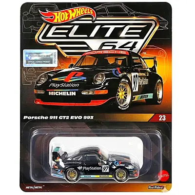 Hot Wheels Elite 64 Porsche 911 GT2 Evo 993