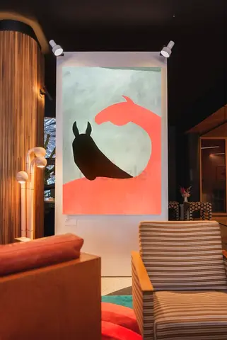 Abstract Horse Painting 150x100cm