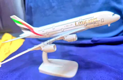 Majestic brand new emirates airline model 20 cms big made from die cast material for sale.