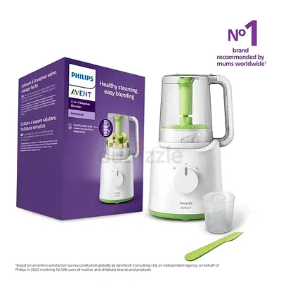 Philips kids 2 in 1 steamer blender advanced