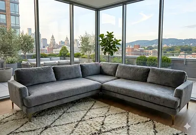 West elm andes Corner sofa