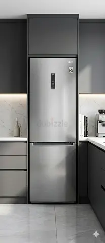 LG brand refrigerator with bottom freezer for sale. Model GC-B459NLHM by HASI
