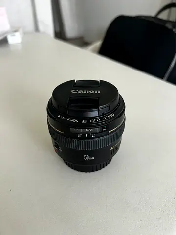 Canon EF 50mm f/1.4 prime lens