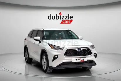 AED 1976/month | 2023 Toyota Highlander Hybrid GXR | GCC Specs | Ref#443977