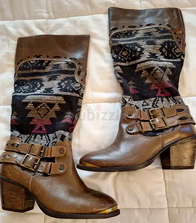 Leather boots by Naughty Monkey EU 36