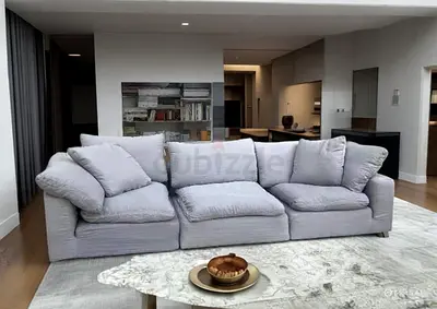 Comfortable marina home feather filled modular sofa