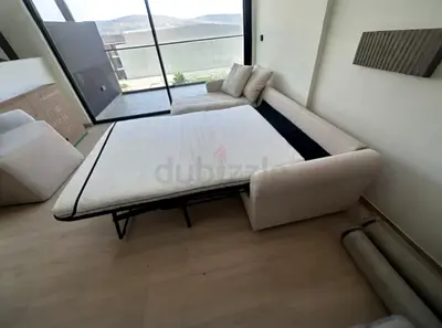 IKEA Gronlid L Shape Sofa Bed Beige Good Condition