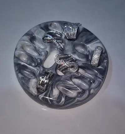 حامل خواتم هاند ميد Handmade ring holder