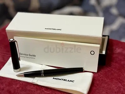 Montblanc Meisterstück Black Pen with Original Box and Service Guide