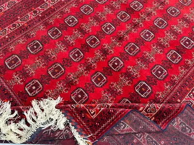3x2m Handmade Belgic Bashiri Afghan Wool Carpet High Knot
