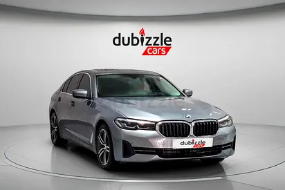 AED 1853/month | 2023 BMW 5-Series 520i | GCC Specs | Ref#444008