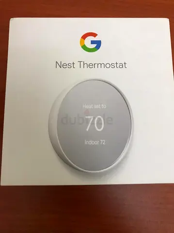 Google Nest 4th Gen Programmable Smart Wi-Fi Thermostat for Home GA01334-US – Snow