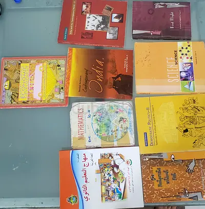 10th cbse text books with guid books.