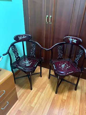 Elegant Vintage Chinese Chairs
