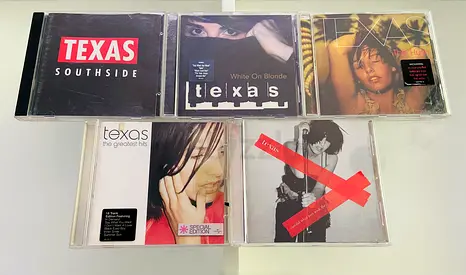 5 Texas Music CD’s