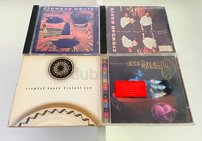 4 Crowded House Music CD’s