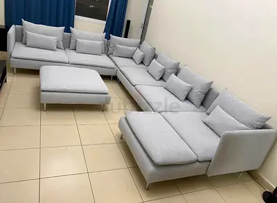 IKEA Soderhamn U Shape Sofa Gray Good Condition