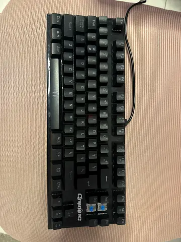 Used Wired Mechanical Tenkeyless Keyboard (Blue switches)