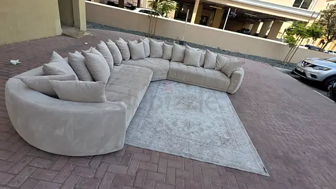 Chattles and more Corner sofa beige