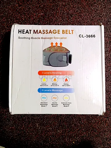 Heat Massage Belt for Relaxation (fixed price)