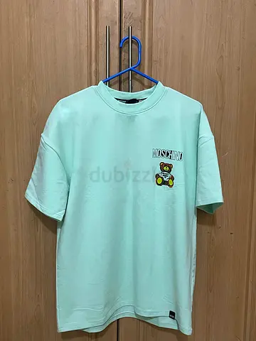 Moschino Baggy Graphic T Shirt - Mint Colour (S)