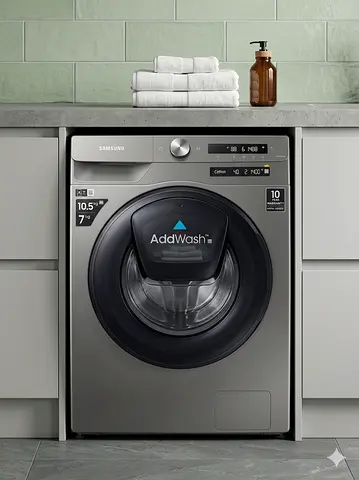 Samsung 10+7KG Front Loading Washer and Dryer MODEL  WD10T554DBN WiFi Model