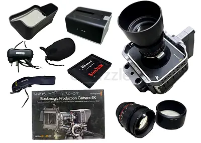 Black magic 4K RAW/RF Mount/all accessories