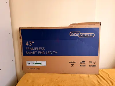Super General 43 Frameless Smart FHD LED TV