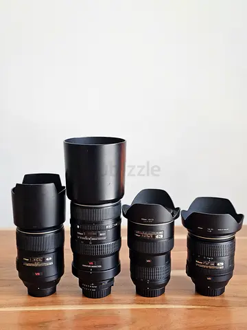 Used nikon lenses. Can sell as a set or individually.  Make me an offer. Need to sell them ASAP.