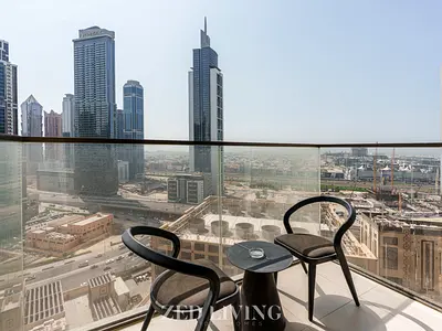 Downtown 2BR | Walk to Burj Khalifa + Dubai Mall