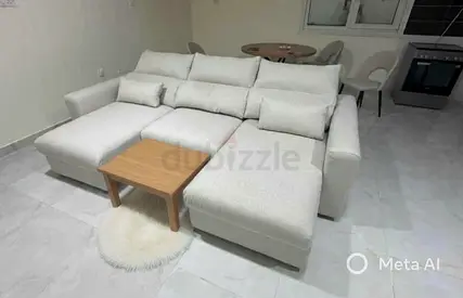 Eskilstuna L shape sofa bed under storage