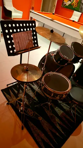 Complete Drum Set with Stand and Cymbals