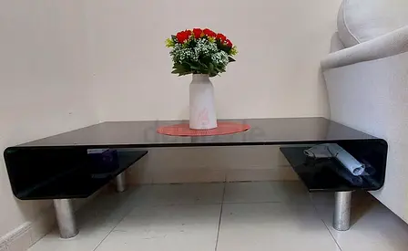 Modern Glass Coffee Table with Stylish Design