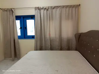 Master bedroom with attached washroom