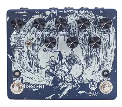 Walrus Audio Descent Reverb Pedal
