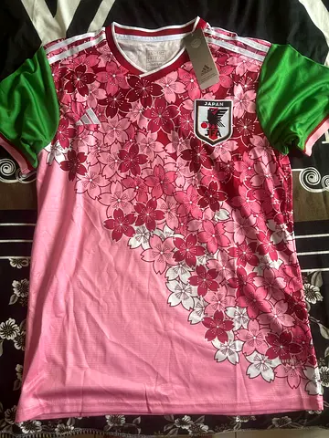 Adidas Japan football jersey - pink sakura design (unisex)
