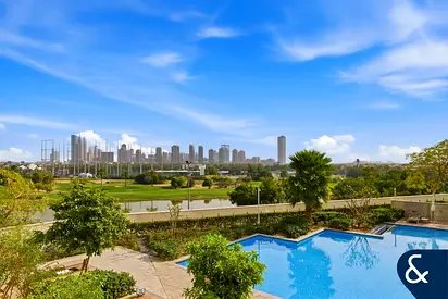 GOLF COURSE VIEW | 3 BED + MAID | UPGRADED