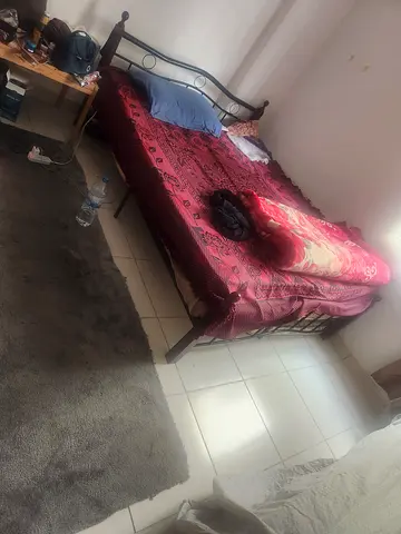 Comfortable Bed with Cozy Bedding