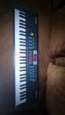 Piano with mic and a handstand