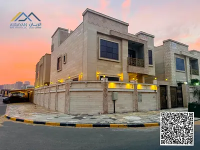 A unique residential opportunity for rent: a luxurious villa with exquisite finishes and world-class amenities, located in the heart of Ajman's Al Zah