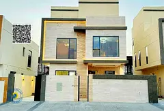 For sale, a luxurious 5-room villa with pool and roof, including registration fees and AC, in AL Yas