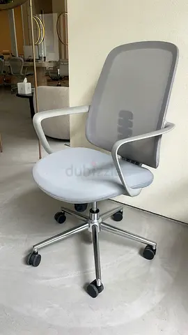 Ergonomic Low Back Mesh Chairs – Grey | Office Chairs