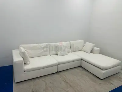 Same like new condition marina home lshape sofa