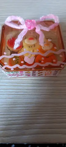 Cute Miniature Food Playset with cute doll