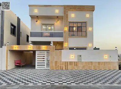فيلا بسعر شامل رسوم التسجيل والتملك على الشارع الرئيسي جاهزة للسكن في أرقى مناطق عجمان تملك حر