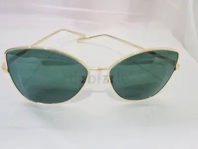 Authentic Chanel 4259 Cat-Eye Gold Metal Sunglasses - C604/SG