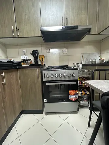 Stainless Steel Gas Range with Oven