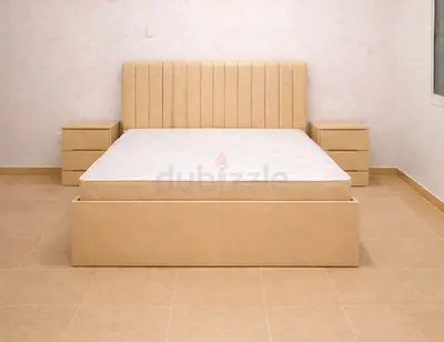 Modern storage Brand new Queen size bed including mattress double bed family bed Queen bed