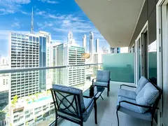 Cozy &amp; Elegant 1BR Apartment |Burj Khalifa View| Prime location