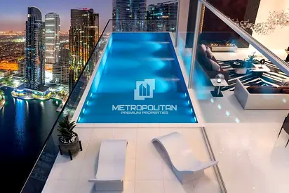 Presidential Suite | 34th Floor | Balcony w/h Pool